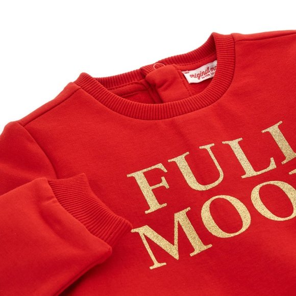 New - Original Marines, Italy - US Seller - FULL MOON BABY GIRL SWEATSHIRT - Picture 3 of 7